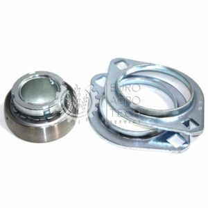 Подшипник центрального вала подборщика с корпусом ( втулка с резьбой) пресс-подборщик Велгер, 0924.20.30.00