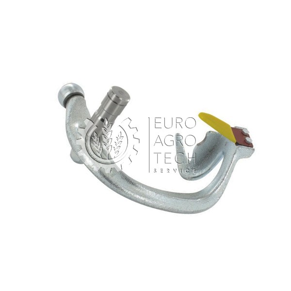 Рычаг-держатель ножа в комплекте с валиком и ножом, пресс-подборщик Rivierre Casalis, 113.024