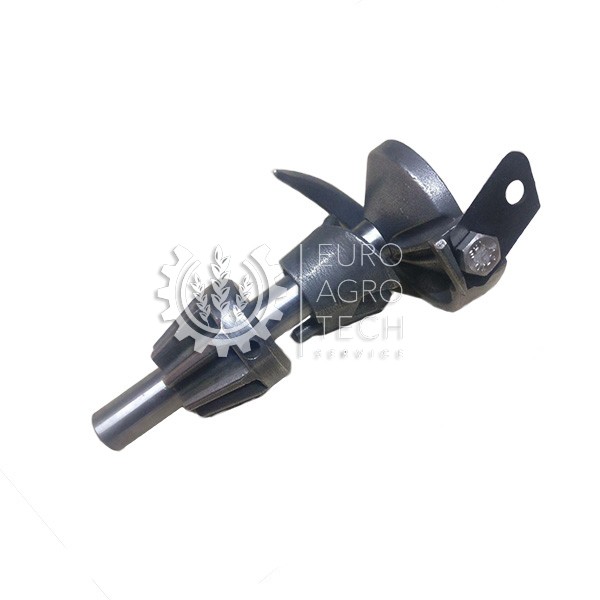 Держатель шпагата вязального аппарата с зажимом, ножом и шестеренкой, пресс-подборщик Велгер, 1120.23.03.01